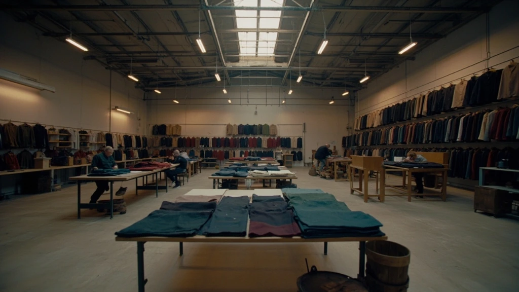 Inside the 24,000 sqft Alpha Jackets operations and design studio in San Antonio
